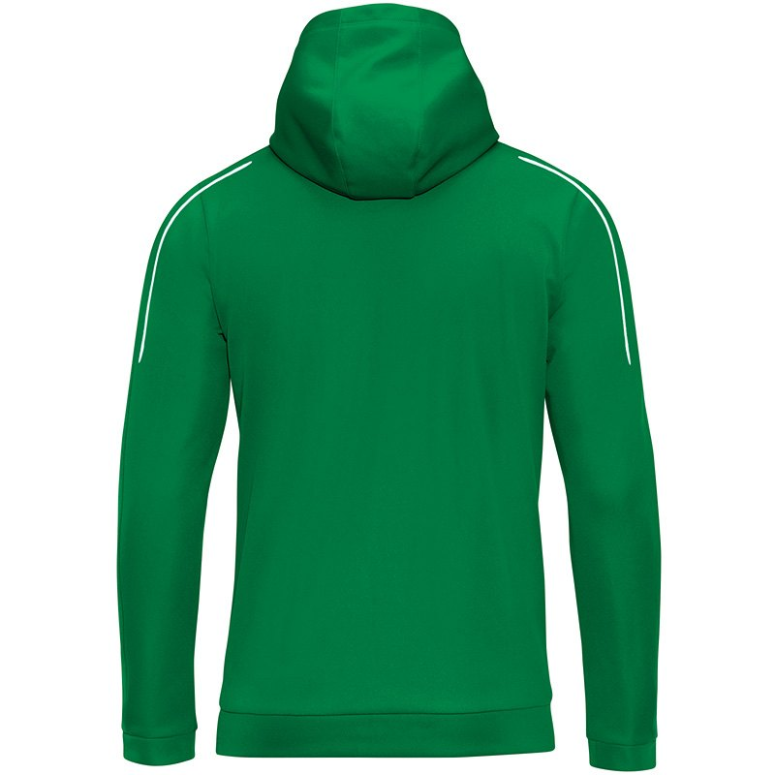 JAKO Hooded Jacket Classico 6850-06-1 Green Back