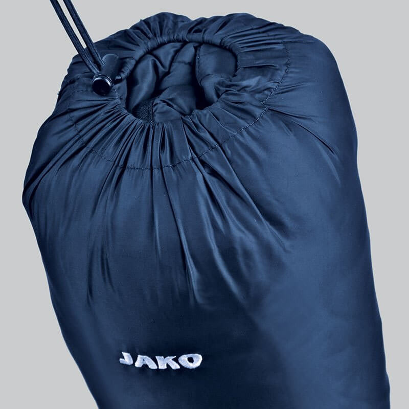 JAKO 7204-99-3 Veste Stepp Matelassée Ultra-Douce Bleu Marin Sac de Rangement