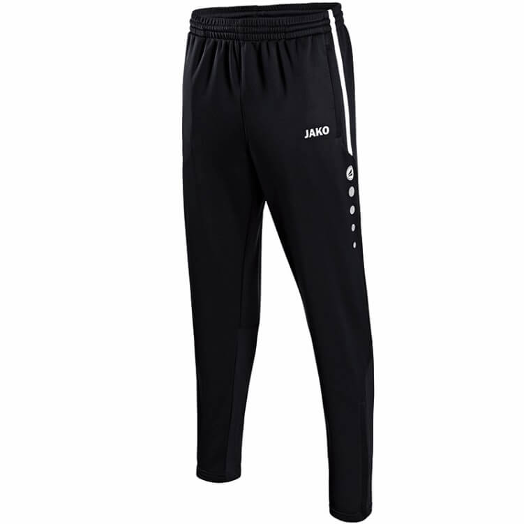 JAKO-8495-08 Pantalon Entraînement Active Noir/Blanc