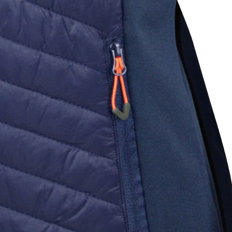 JAKO HW7517D-09-2 Powerstretch Jacket Premium Navy Side pockets with zipper