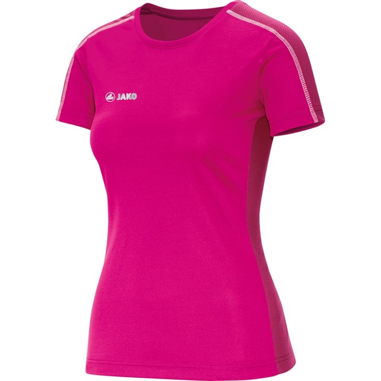 JAKO 6110M-10 T-Shirt Manches Courtes Sprint Framboise