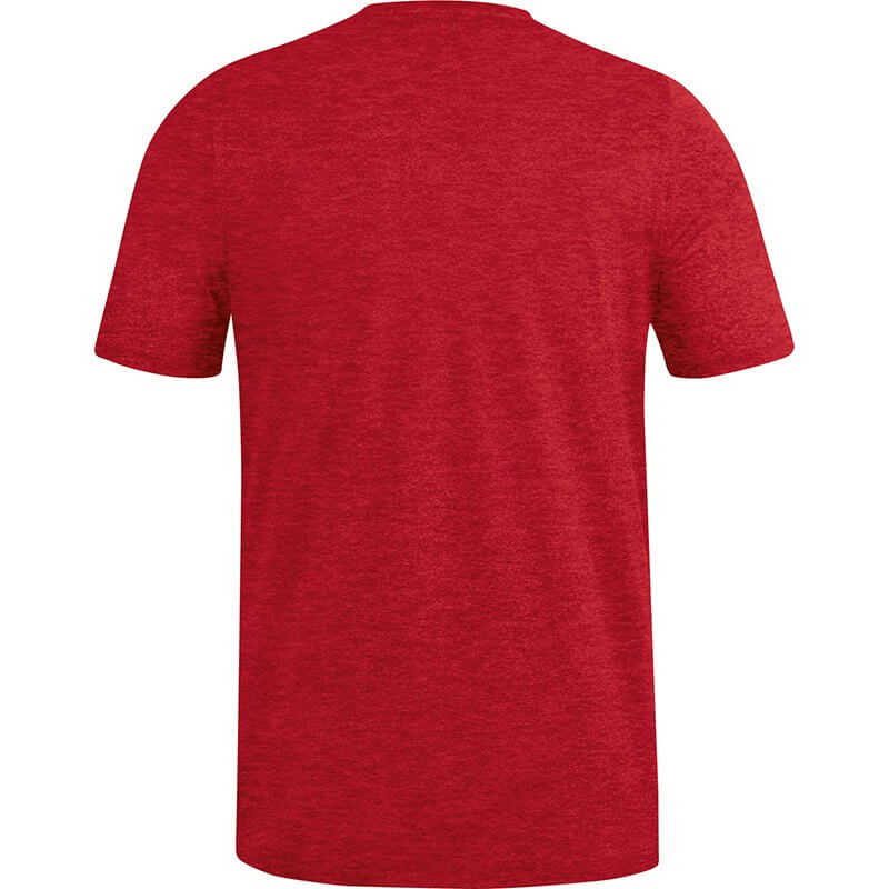 JAKO-6129M-01-2 T-Shirt Premium Basics Rouge Mêlé Arrière