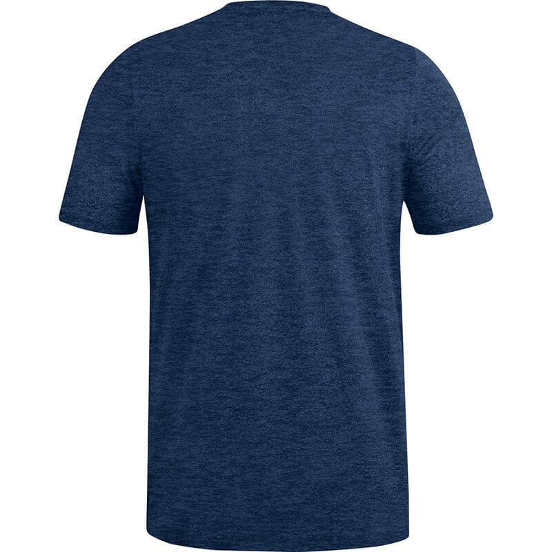 JAKO-6129M-49-2 T-Shirt Premium Basics Bleu Marin Mêlé Arrière