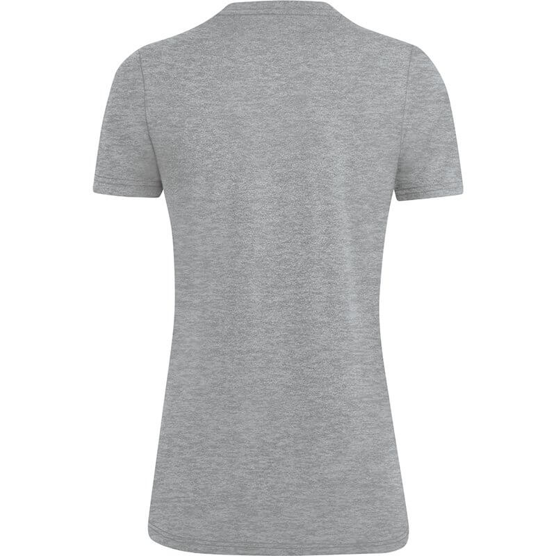 JAKO-6129W-40-2 T-Shirt Premium Basics Mixed Grey Back