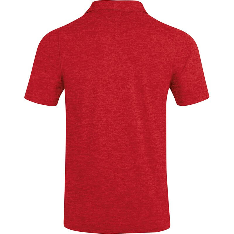 JAKO-6329M-01-2 Polo Premium Basics Mixed Red Back