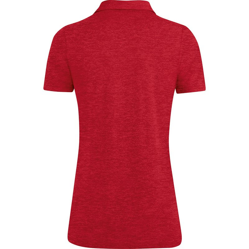 JAKO-6329W-01-2 Polo Premium Basics Mixed Red Back