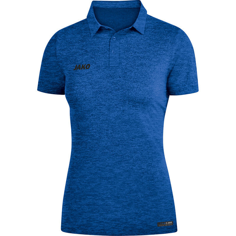 JAKO-6329W-04-1 Polo Premium Basics Mixed Royal Blue Front