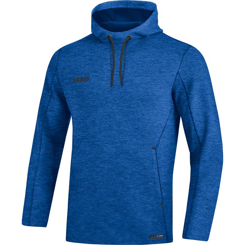 JAKO-6729M-04-1 Sweat à Capuchon Premium Basics Bleu Royal Mêlé Face