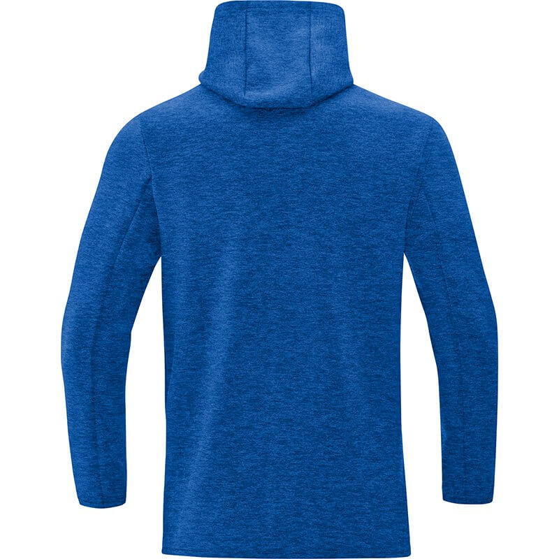JAKO-6729M-04-2 Hooded Sweatshirt Premium Basics Mixed Royal Blue Back