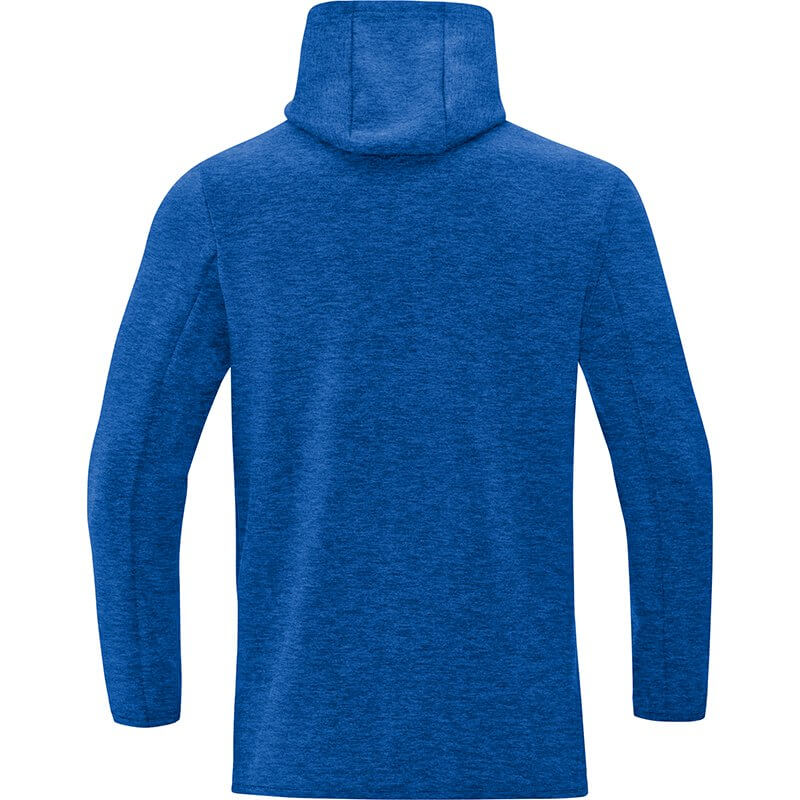 JAKO-6729M-04-2 Sweat à Capuchon Premium Basics Bleu Royal Mêlé Arrière