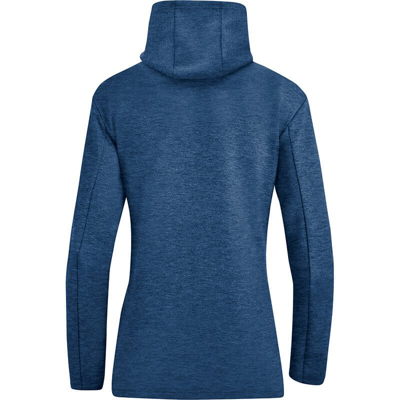 JAKO-6729W-49-2 Sweat à Capuchon Premium Basics Bleu Marin Mêlé Arrière