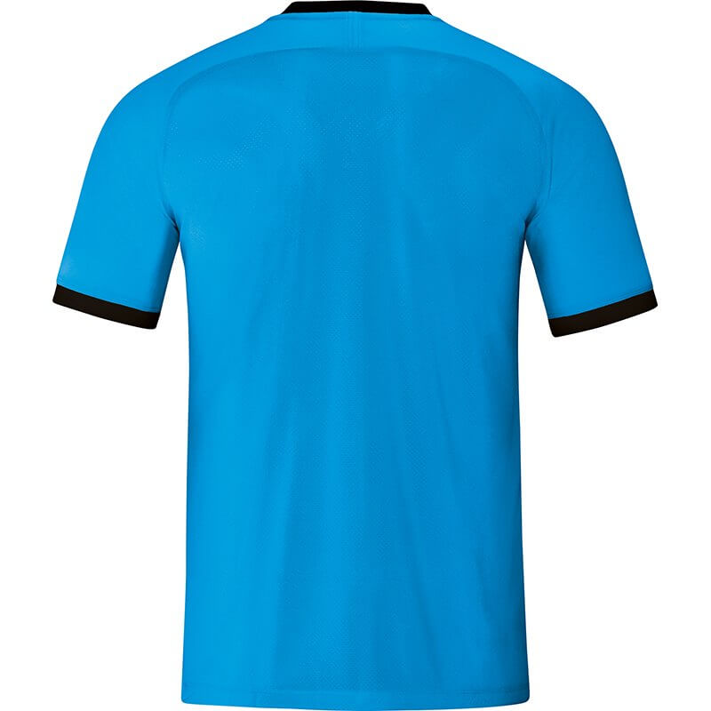 JAKO-4271-89-1 Referee Jersey Shirt Short Sleeves Blue Back