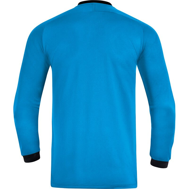 JAKO-4371-89-1 Referee Jersey Shirt Long Sleeves Blue Back