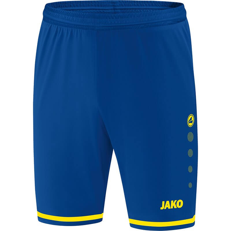 JAKO-4429-12 Shorts Striker 2.0 Royal Blue/Lemon