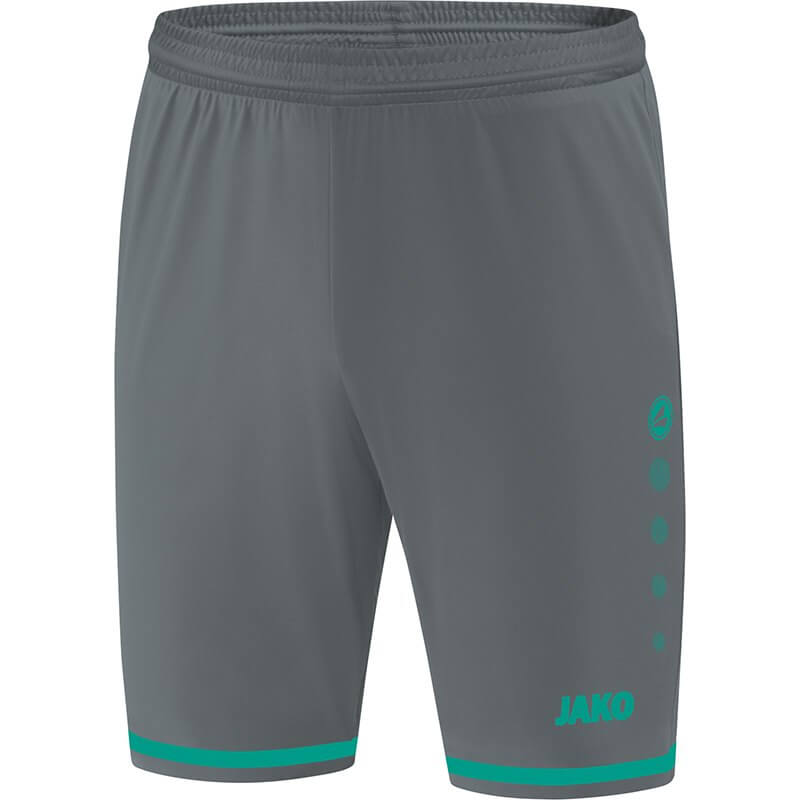 JAKO-4429-24 Short Striker 2.0 Anthracite/Turquoise