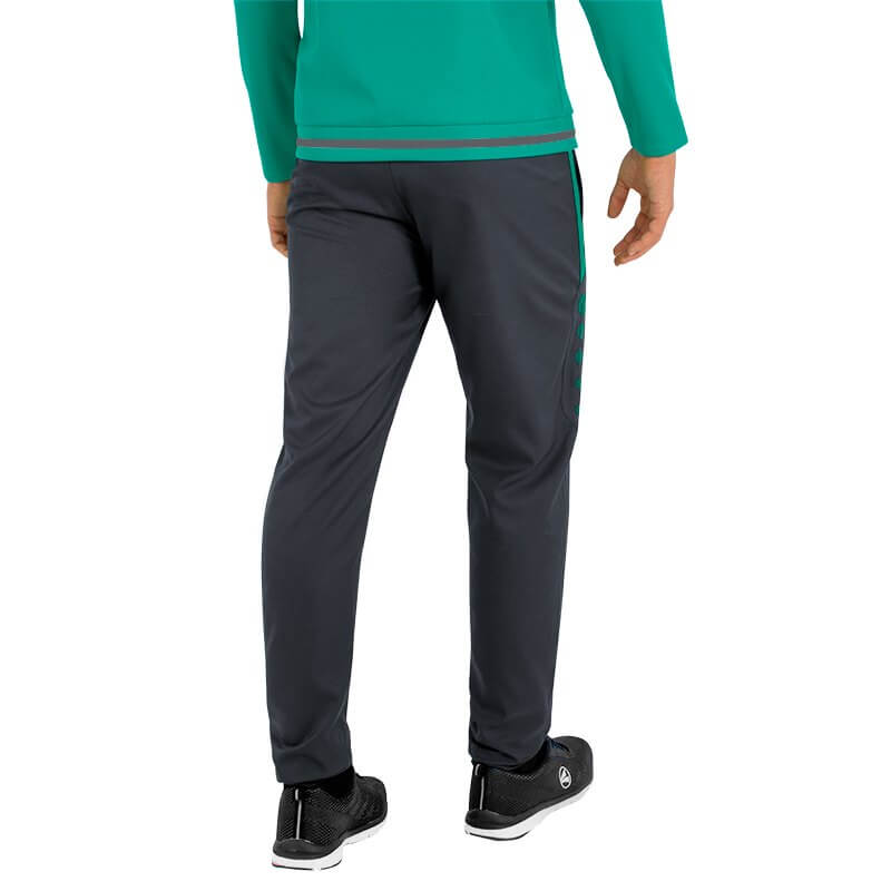 JAKO-6519-24-3 Sweater Striker 2.0 Anthracite/Bleu Turquoise Arrière