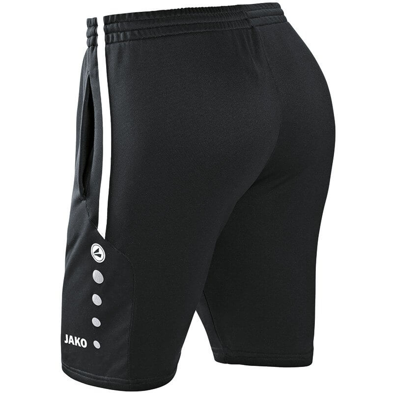 JAKO-8595-08-1 Training Shorts Active Black/White Side