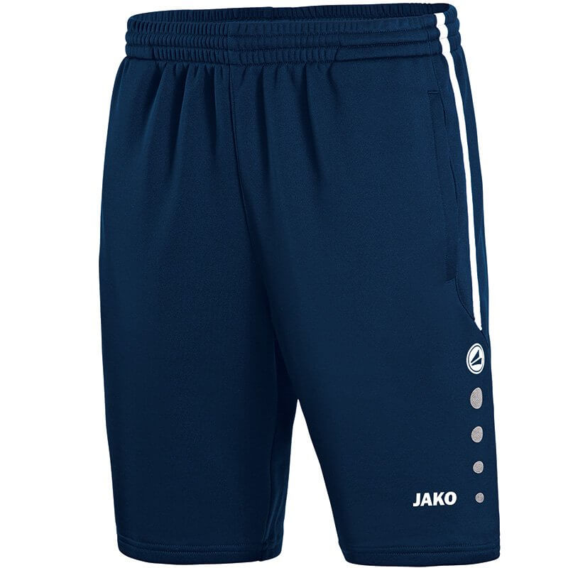 JAKO-8595-09 Short Entraînement Active Bleu Marin/Blanc