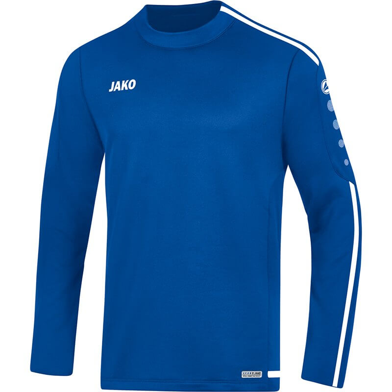 JAKO-8819-04-1 Sweat Striker 2.0 Royal Blue/White Front