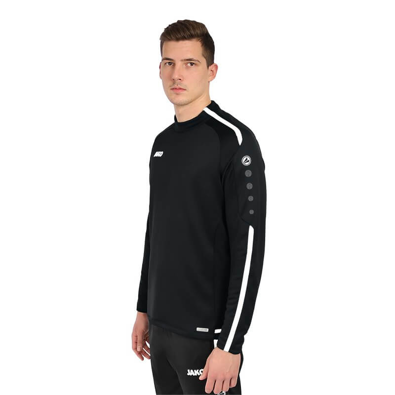 JAKO-8819-08-4 Sweater Striker 2.0 Noir/Blanc Côté