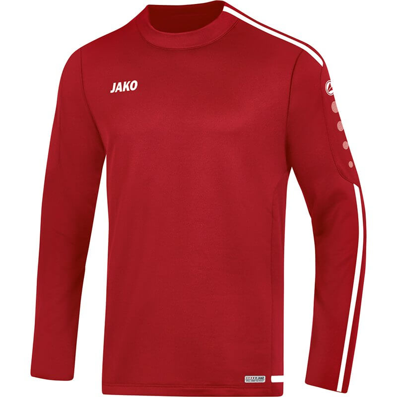 JAKO-8819-11-1 Sweat Striker 2.0 Chili Red/White Front