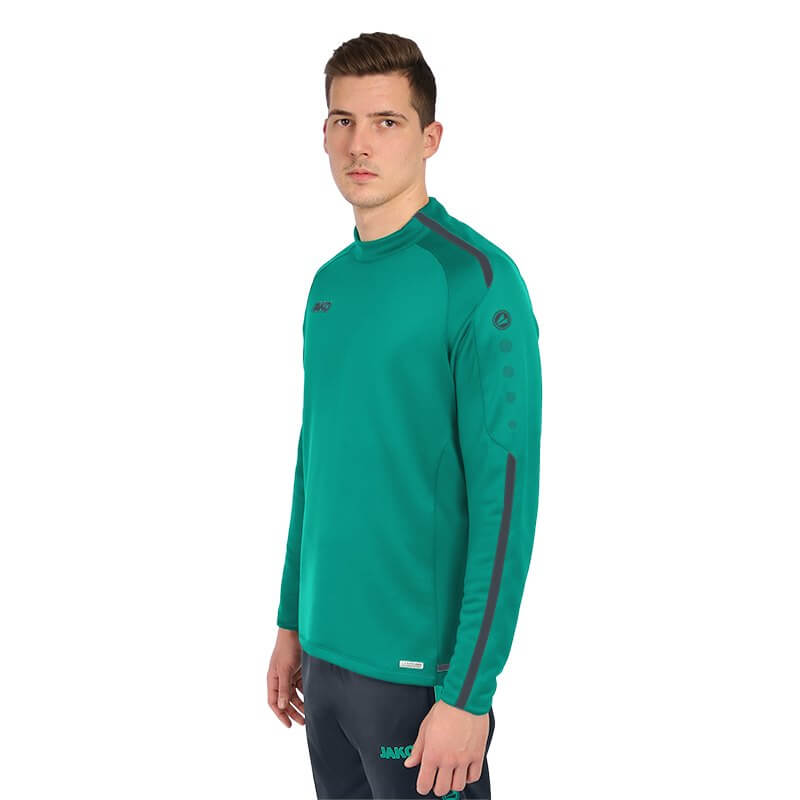 JAKO-8819-24-4 Sweat Striker 2.0 Turquoise/Anthracite Side