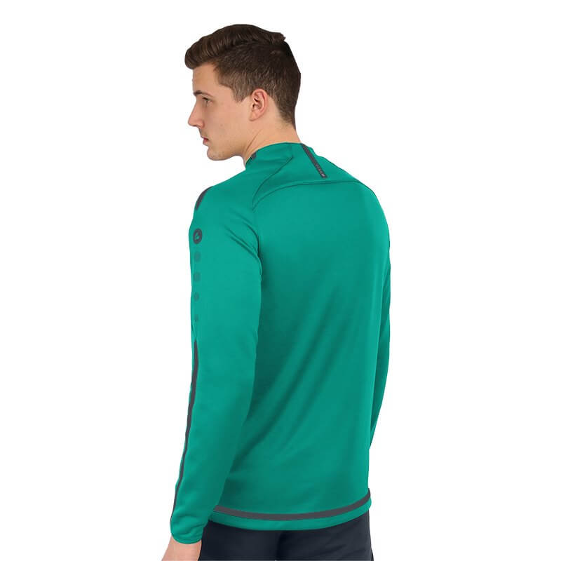 JAKO-8819-24-5 Sweater Striker 2.0 Bleu Turquoise/Anthracite Arrière