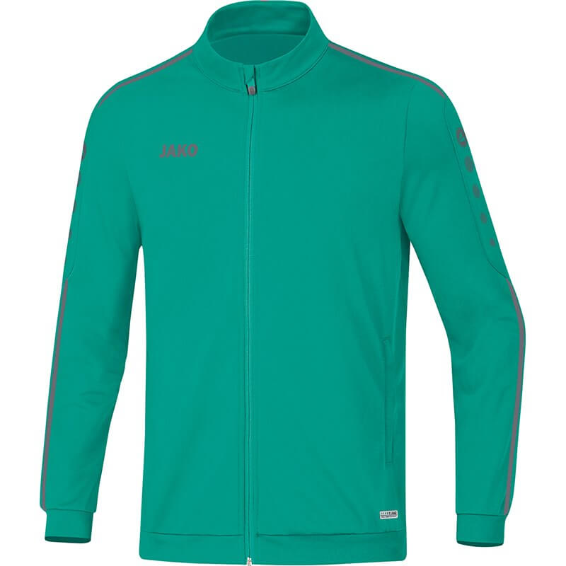 JAKO-9319-24-1 Veste Polyester Striker 2.0 Bleu Turquoise/Anthracite Face