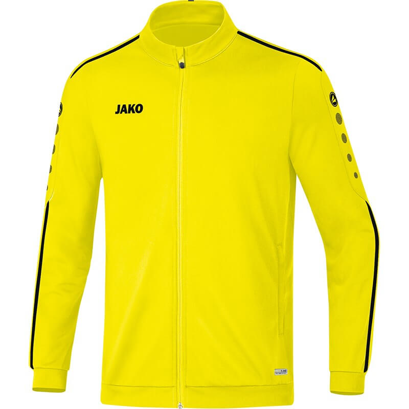JAKO-9319-33-1 Polyester Jacket Striker 2.0 Fluo Yellow/Black Front