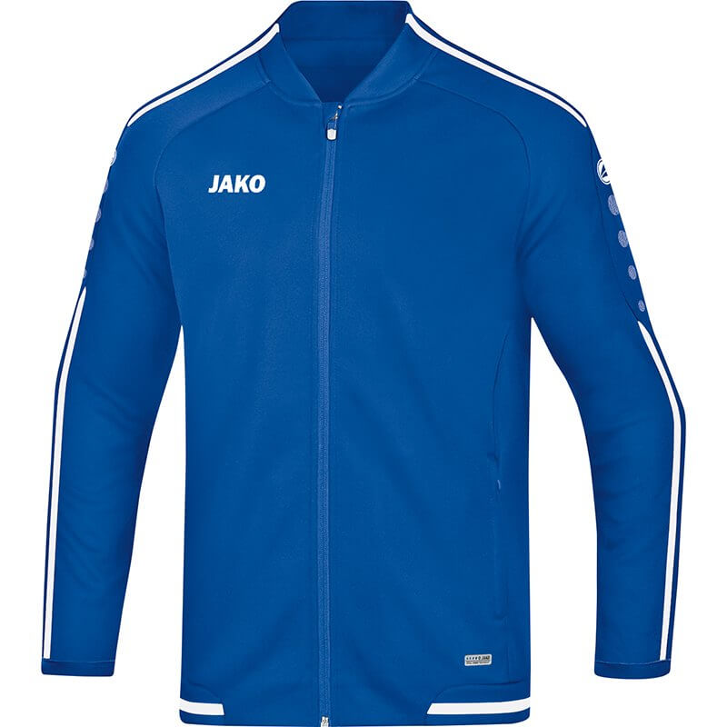 JAKO-9819-04-1 Leisure Jacket Striker 2.0 Royal Blue/White Front