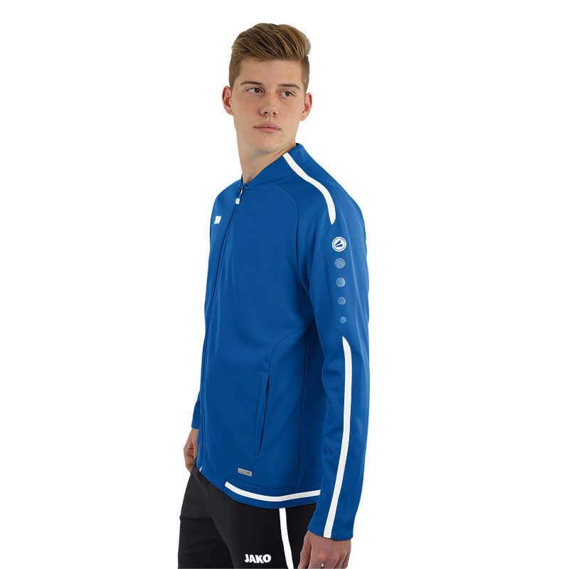 JAKO-9819-04-4 Leisure Jacket Striker 2.0 Royal Blue/White