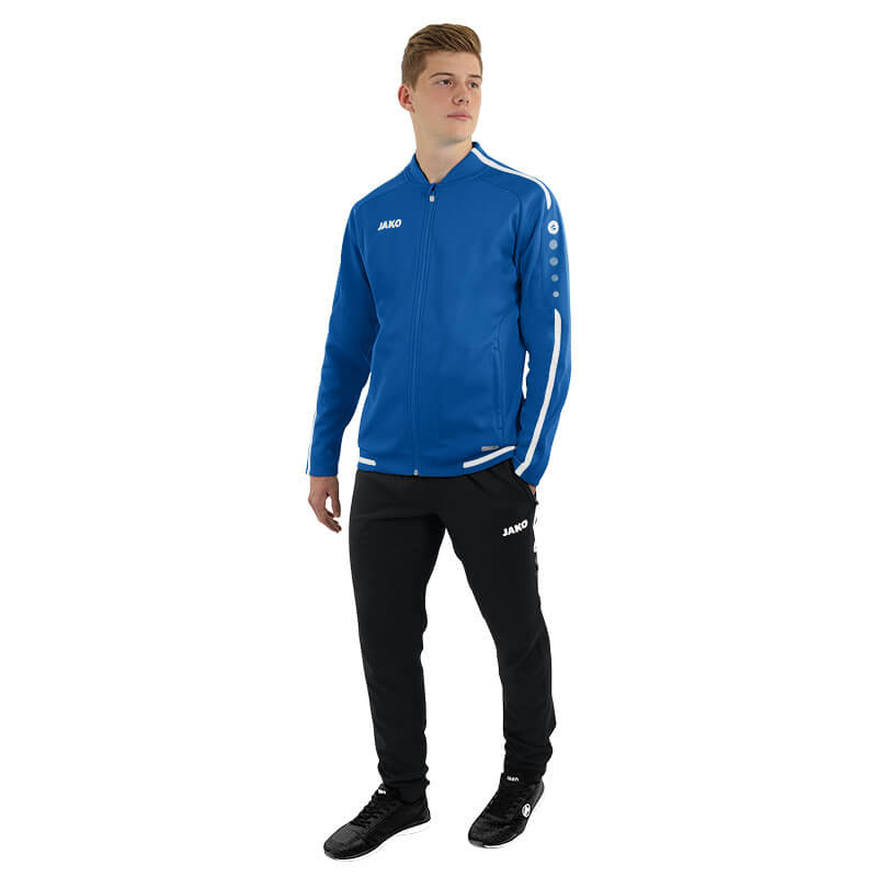 JAKO-9819-04-6 Leisure Jacket Striker 2.0 Royal Blue/White