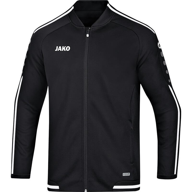 JAKO-9819-08-1 Leisure Jacket Striker 2.0 Black/White Front