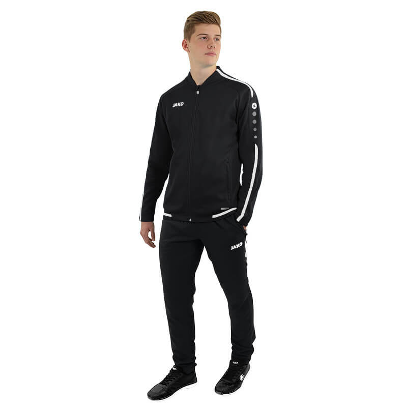 JAKO-9819-08-6 Leisure Jacket Striker 2.0 Black/White