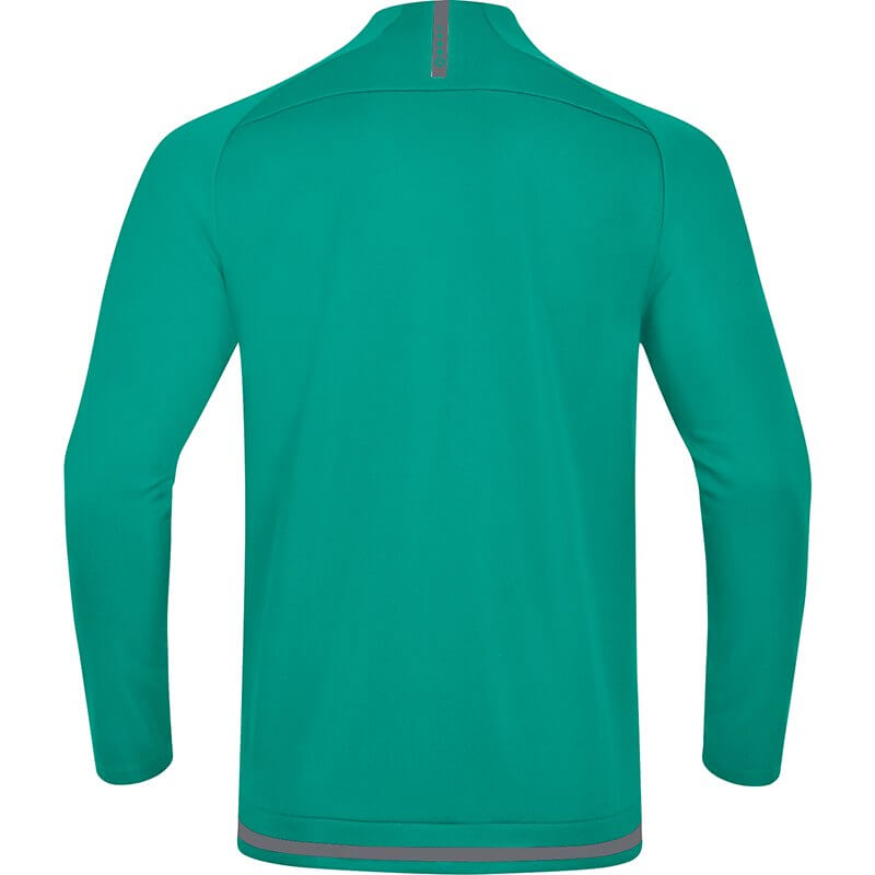 JAKO-9819-24-2 Leisure Jacket Striker 2.0 Turquoise/Anthracite Back