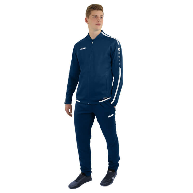 JAKO-9819-99-6 Leisure Jacket Striker 2.0 Navy/White