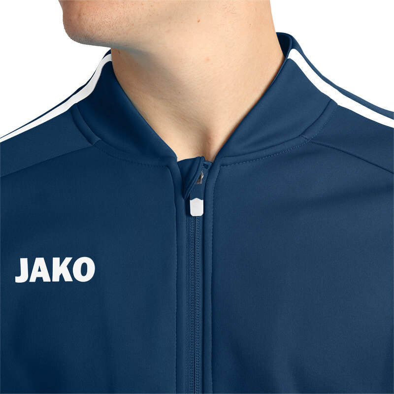 JAKO-9819-99-9 Veste Loisir Striker 2.0 Bleu Marin/Blanc