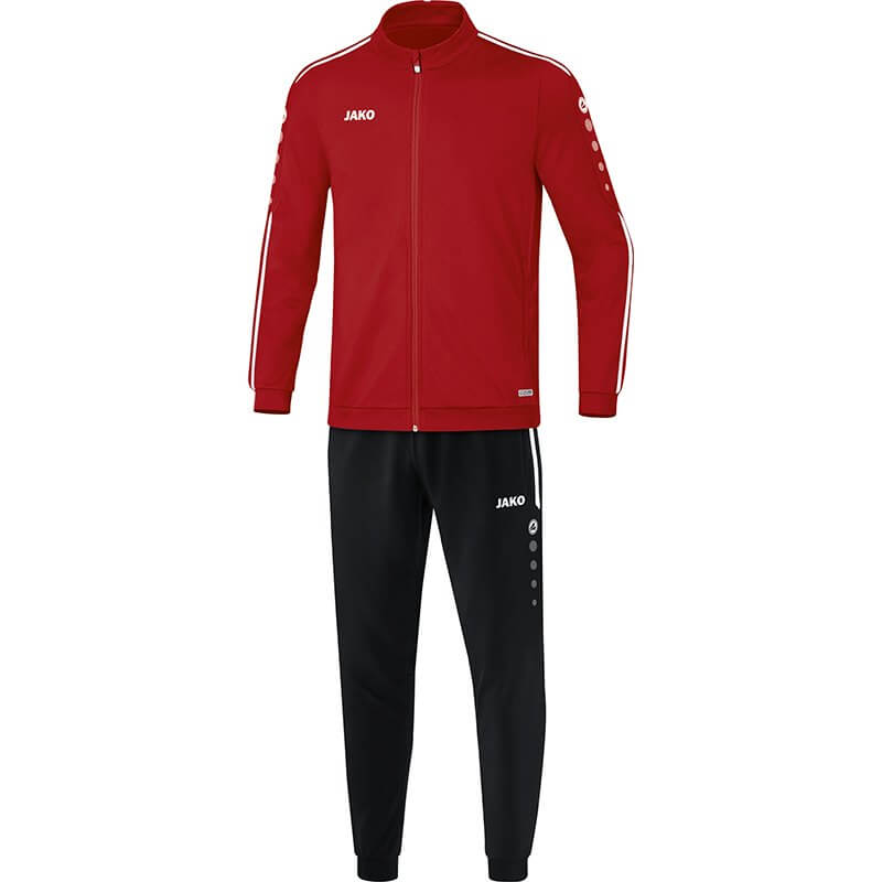 JAKO M9119-11 Polyester Tracksuit Striker 2.0 Chili Red/White