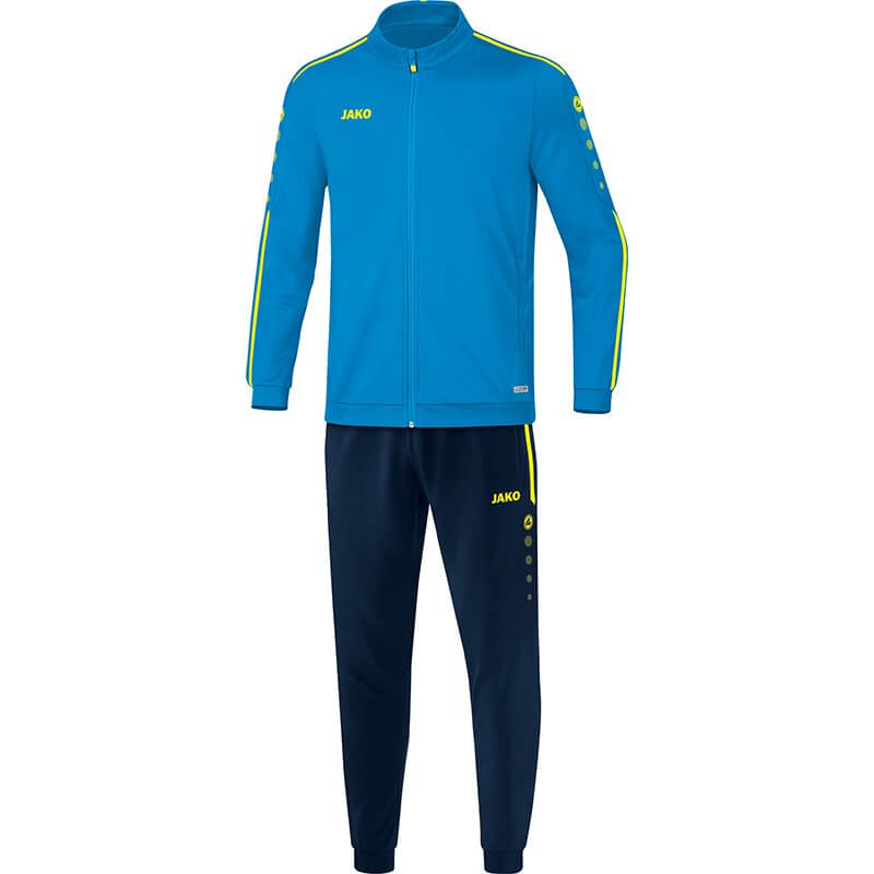 JAKO M9119-89 Polyester Tracksuit Striker 2.0 Blue/Fluo Yellow