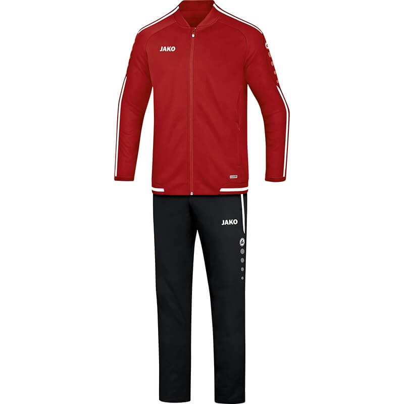 JAKO M9519-11 Leisure Tracksuit Striker 2.0 Chili Red/White