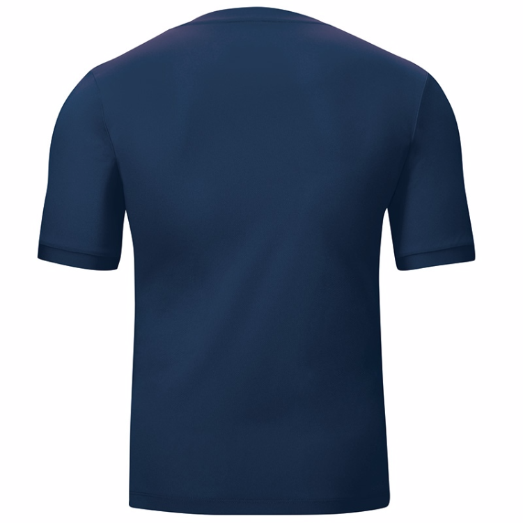 JAKO 6116W-42-2 T-Shirt Striker Bleu Marin/Jaune Arrière