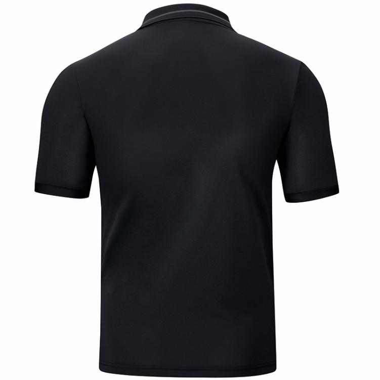 JAKO 6316M-08-2 Polo T-Shirt Striker Black/Grey Back