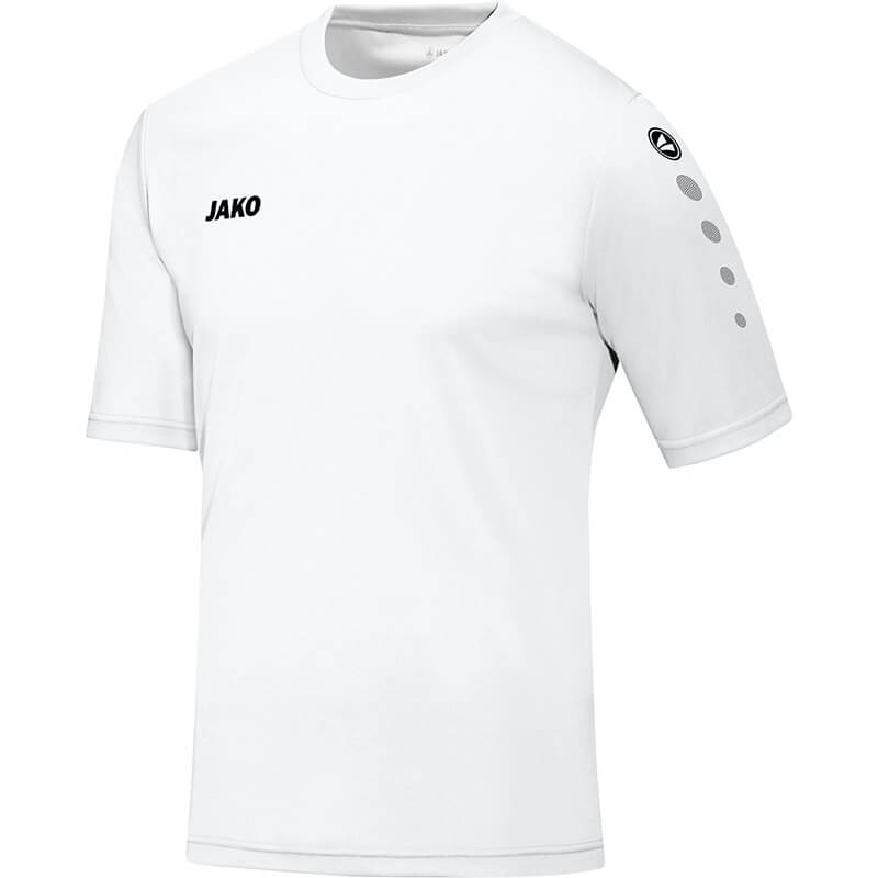 Maillot équipe Femme Jako – Manches Courtes, Coupe Ajustée, Fonction Keep Dry – Polyester Respirant – Couleurs Unies