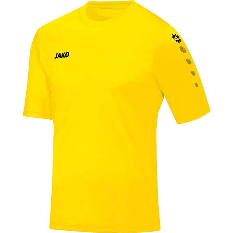 JAKO 4233-03 Maillot Manches Courtes Team Citron