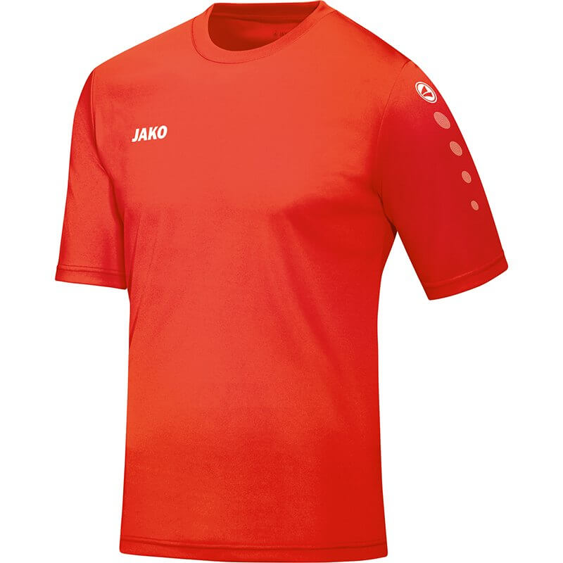 JAKO 4233-18 Jersey Shirt Short Sleeves Team Flame