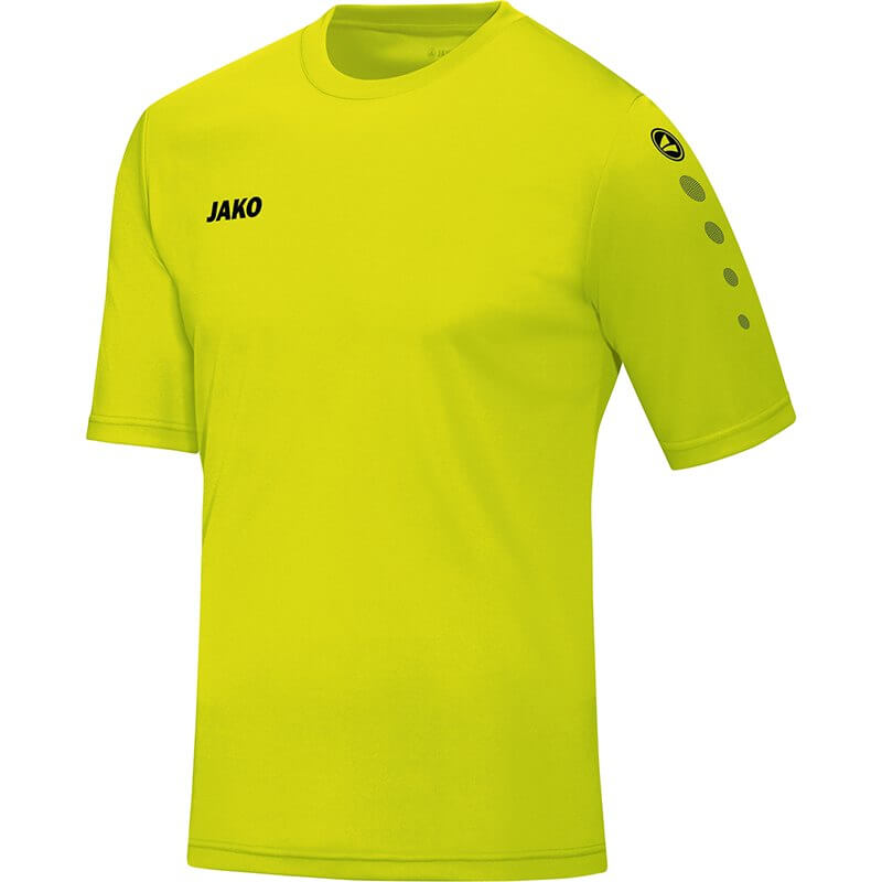 JAKO 4233-23 Maillot Manches Courtes Team Citron Vert