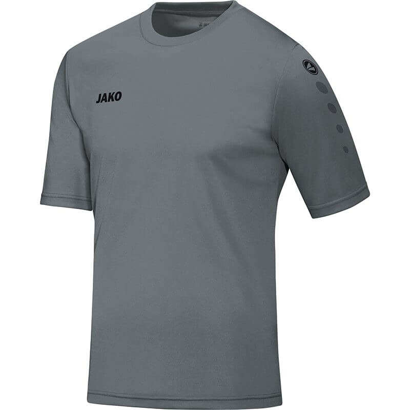 JAKO 4233-40 Jersey Shirt Short Sleeves Team Stone Grey