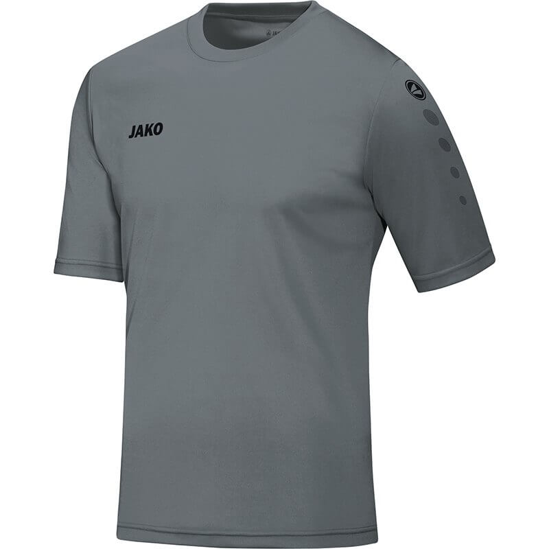 JAKO 4233-40 Maillot Manches Courtes Team Gris Pierre