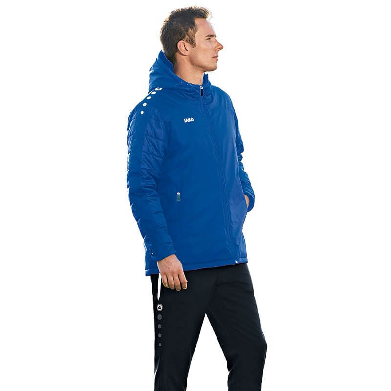 JAKO-7201-04-1 Veste de Stade Team Bleu Royal Côté