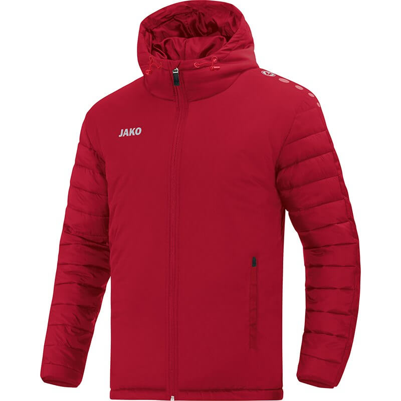 JAKO-7201-11 Stadium Jacket Team Chili Red Front